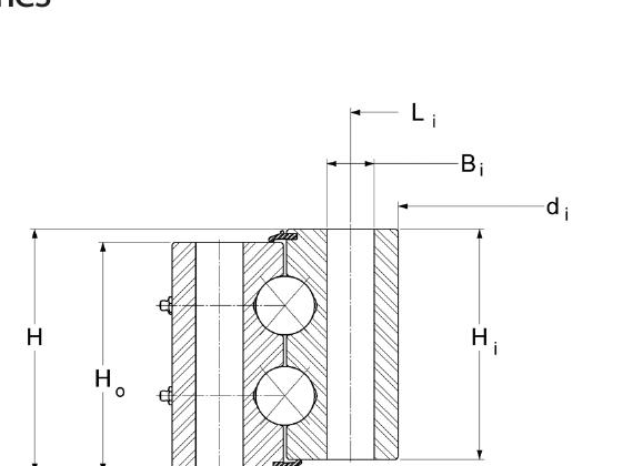PRIUS BEARINGS 16015001 2D section drawing