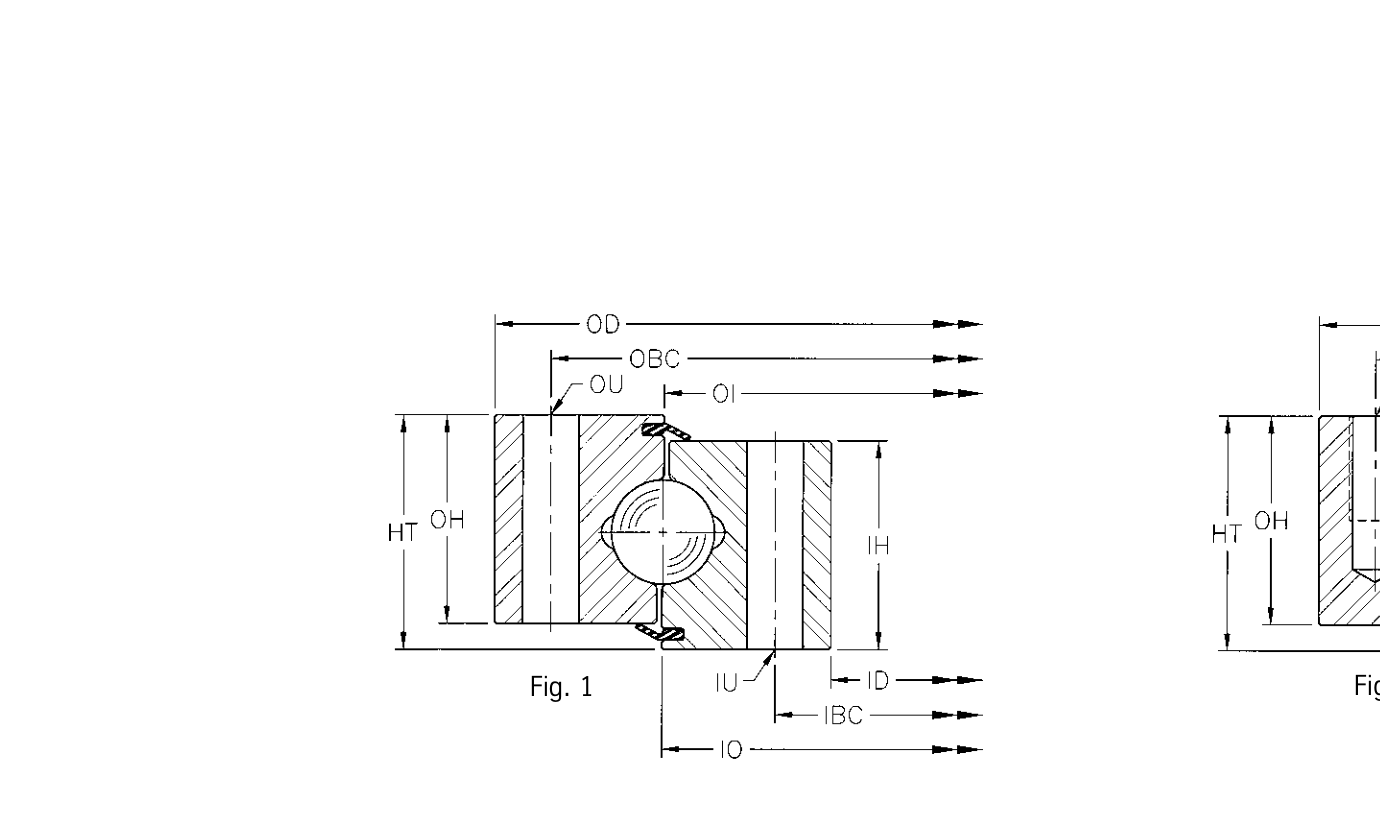 PRIUS BEARINGS A10-35P1A 2D section drawing
