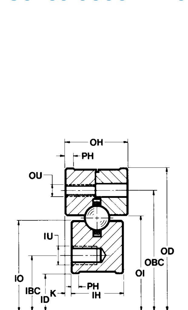 PRIUS BEARINGS W13-49P1 2D section drawing